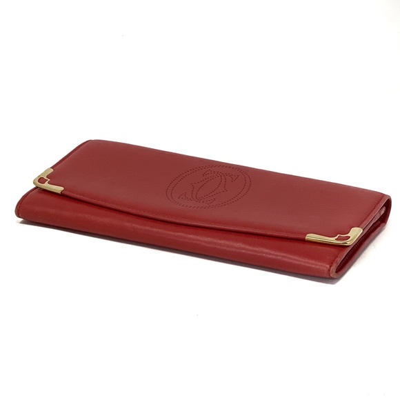 Cartier Leather Long Flap Wallet - Picture 4 of 9
